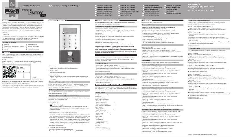 Image de la première page du manuel de l'appareil Entry 5711 KP PIN