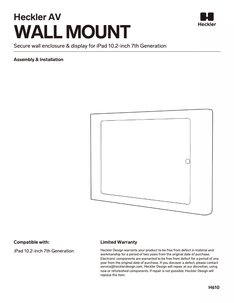 Page 1 de la notice Manuel utilisateur WindFall H610-BG