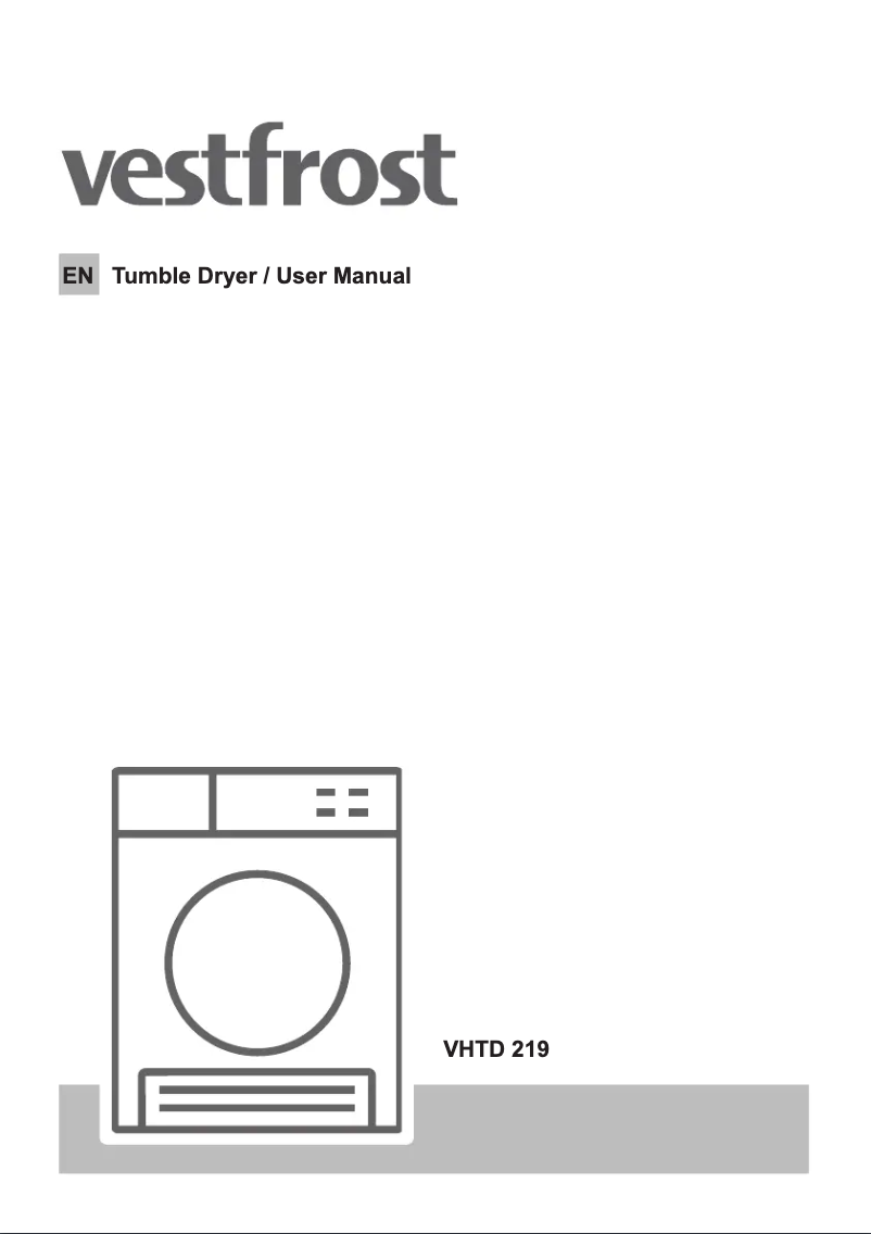 Image de la première page du manuel de l'appareil VHTD 219
