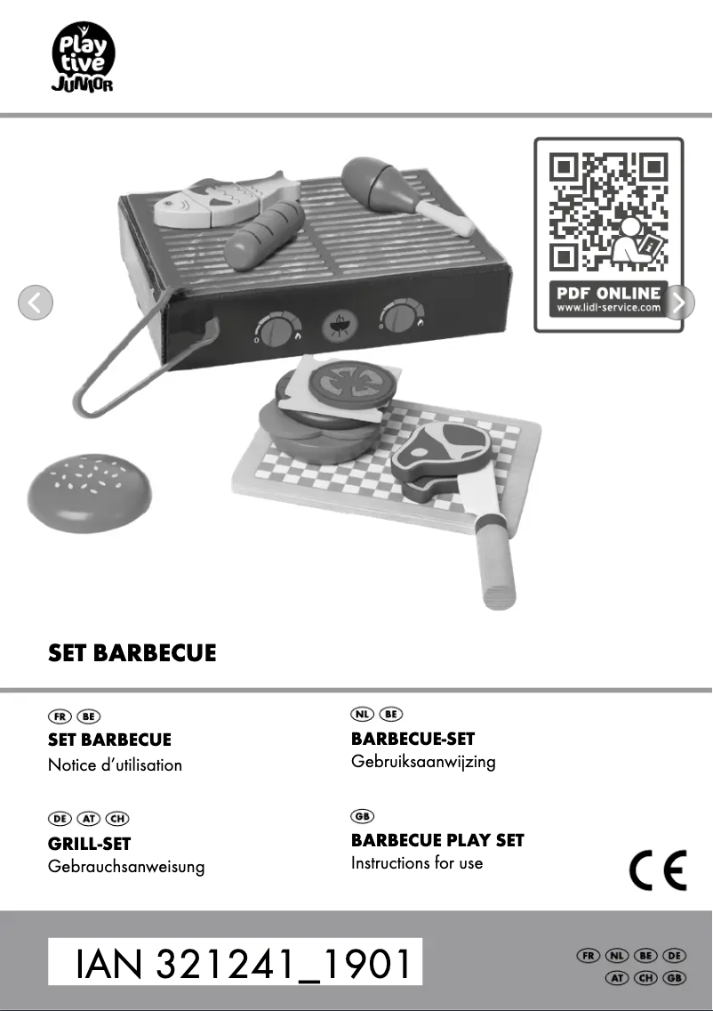 Imagen de la primera página del manual del dispositivo IAN 321241