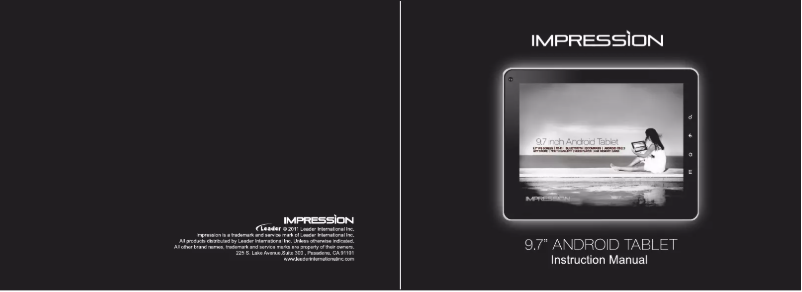 Page n°1 - Manuel utilisateur Impression i10A-LE