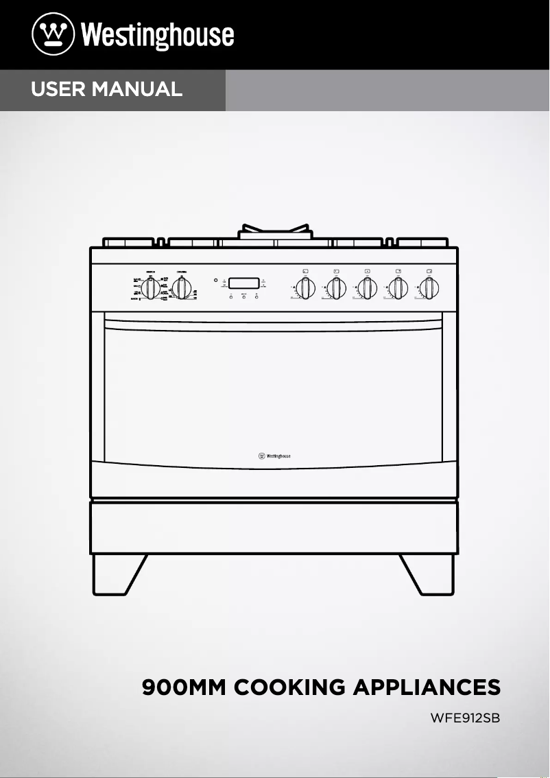 Image de la première page du manuel de l'appareil WFE912SB