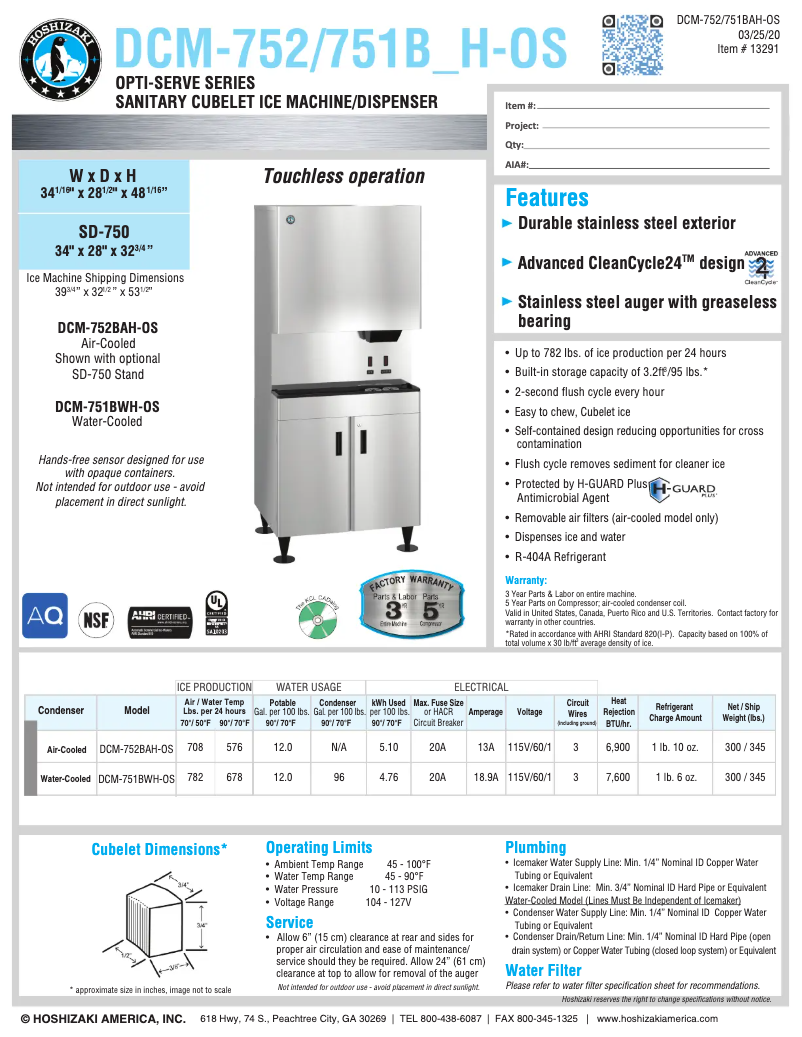 Image de la première page du manuel de l'appareil DCM-751BAH-OS