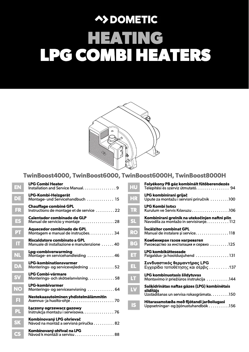 Image de la première page du manuel de l'appareil TwinBoost 4000