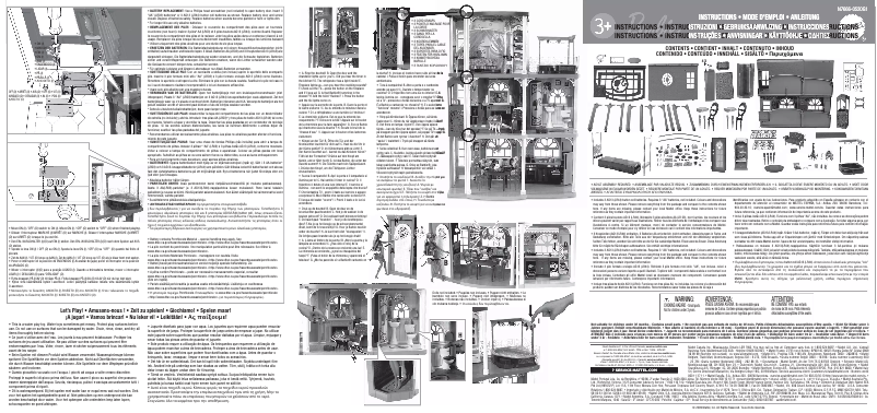 Página 1 del manual Manual de usuario Mattel N7666