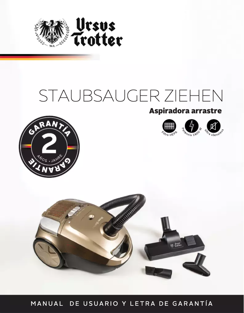 Page 1 de la notice Manuel utilisateur Ursus Trotter UT-SILENT1603