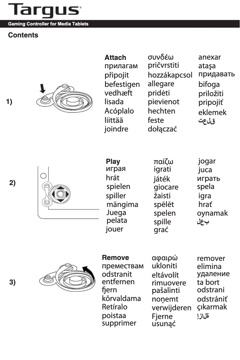 Image de la première page du manuel de l'appareil AMM08EU
