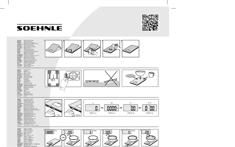 Page 1 de la notice Manuel utilisateur Soehnle Fresh Apple
