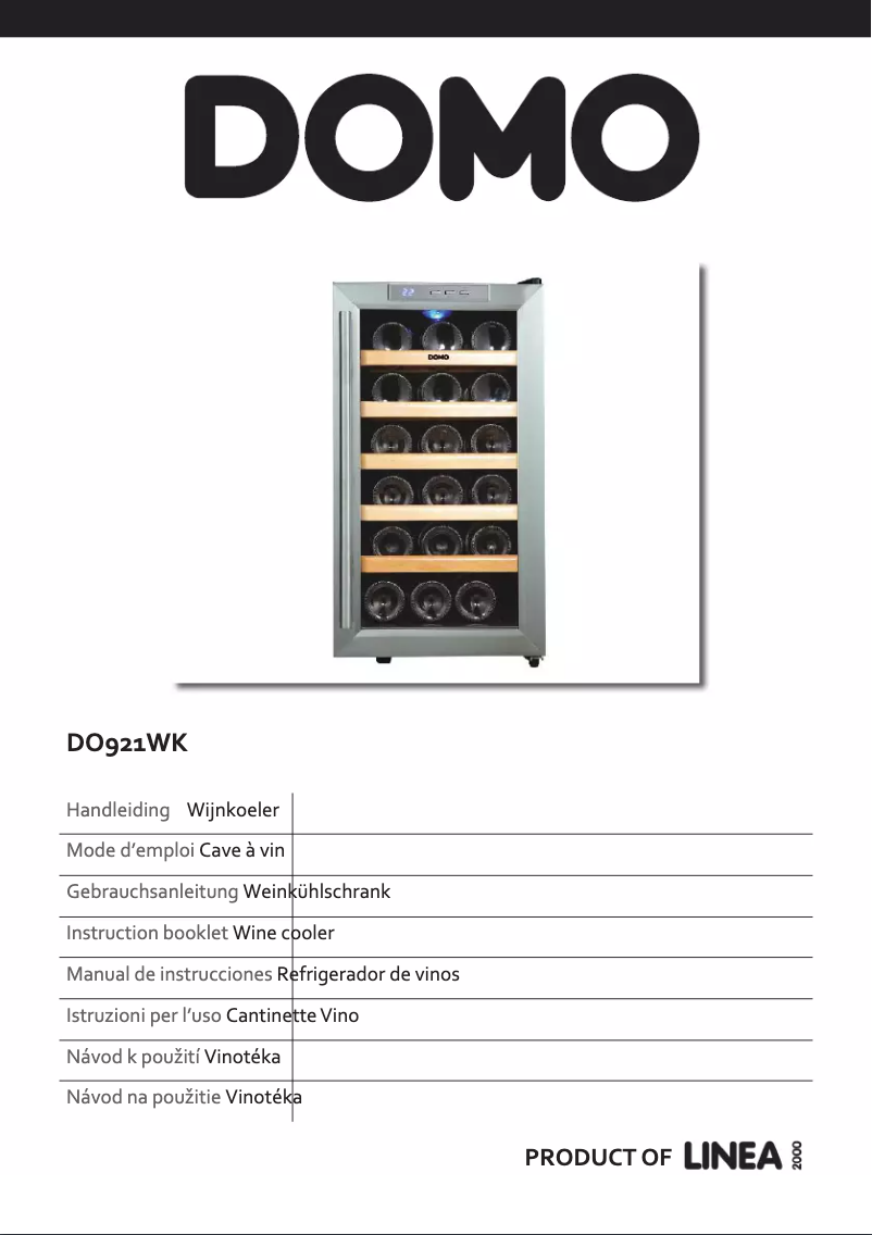 Page n°1 - Manuel utilisateur Domo DO921WK