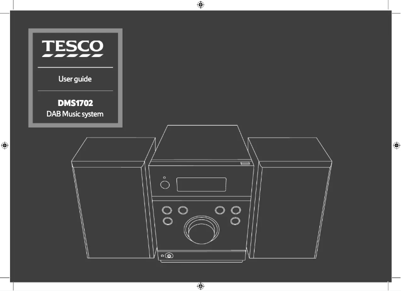 Page 1 de la notice Manuel utilisateur Tesco DMS1702