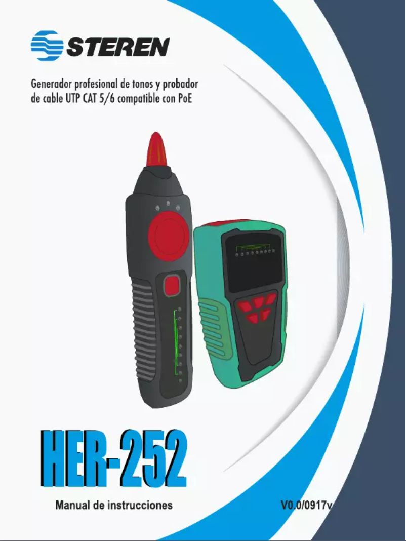 Page n°1 - Manuel utilisateur Steren HER-252