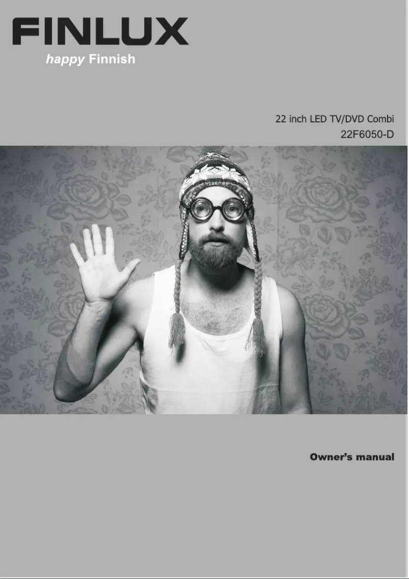 Page 1 de la notice Manuel utilisateur Finlux 22F6050-D