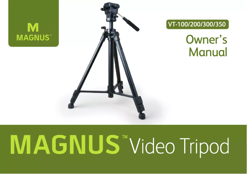 Page 1 de la notice Manuel utilisateur Magnus VT-350