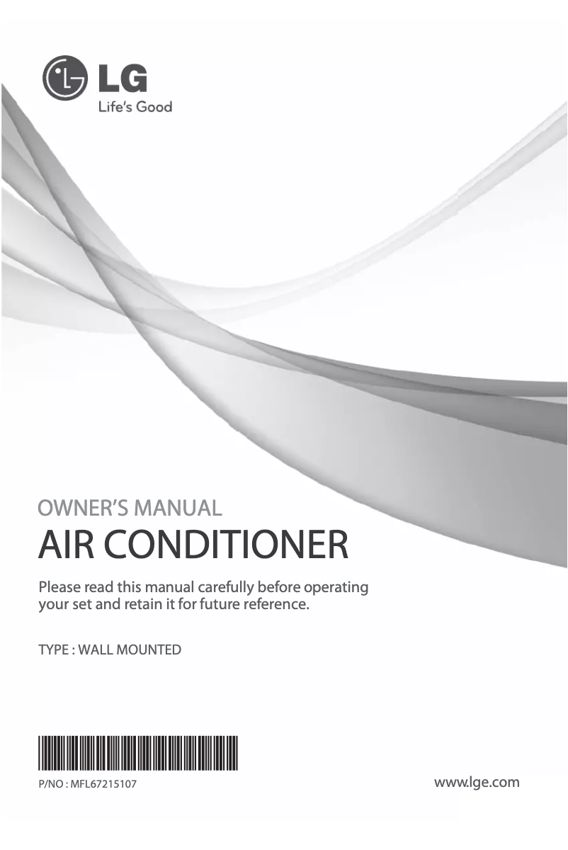 Page 1 de la notice Manuel utilisateur LG HSNC126BUH1