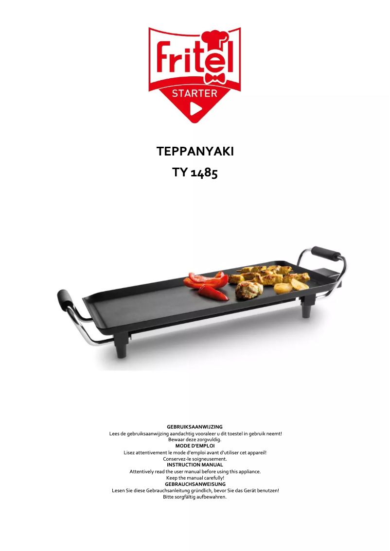 Page 1 de la notice Manuel utilisateur Fritel TY 1485