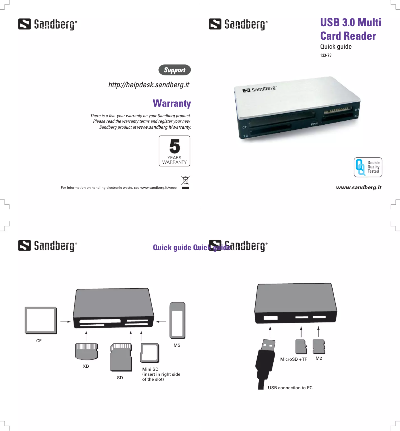 Image de la première page du manuel de l'appareil Multi 133-73