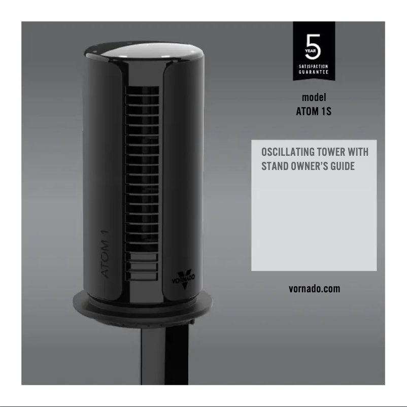 Page n°1 - Manuel utilisateur Vornado ATOM 1S