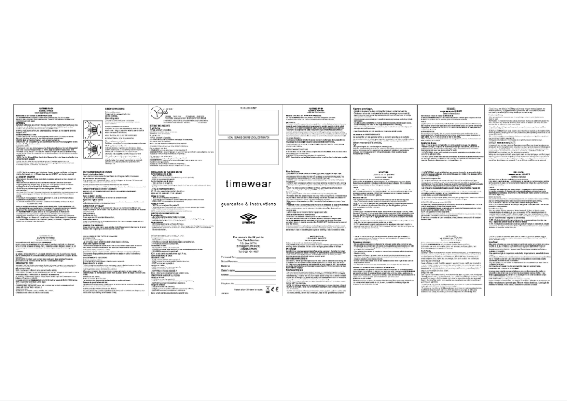 Image de la première page du manuel de l'appareil U528