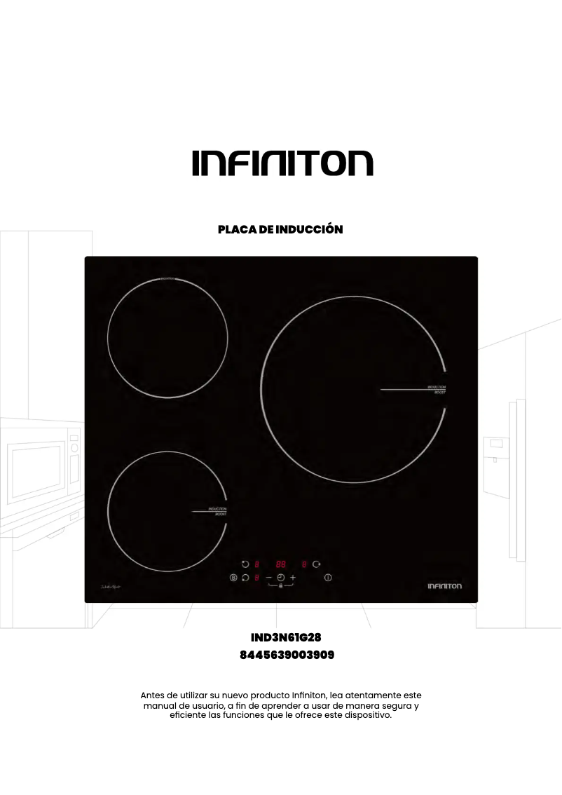Page 1 de la notice Manuel utilisateur Infiniton IND3N61G28