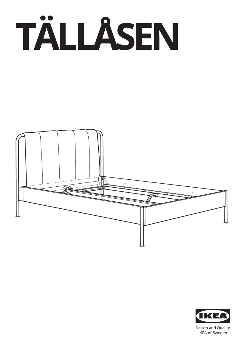 Page 1 de la notice Manuel utilisateur Ikea TÄLLÅSEN 105.727.96