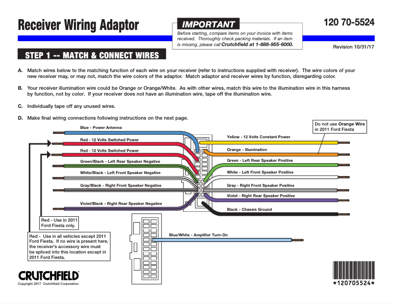 Page n°1 - Manuel utilisateur Metra 70-5524