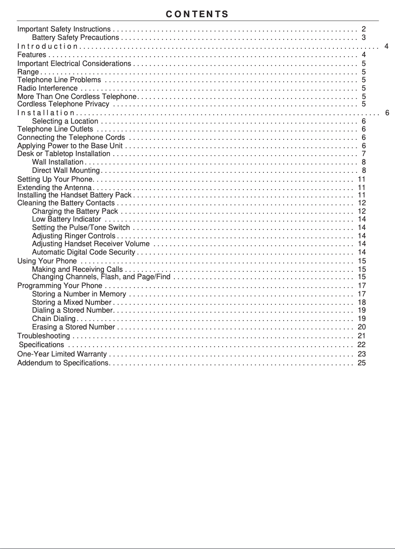 Imagen de la primera página del manual del dispositivo DXC 834