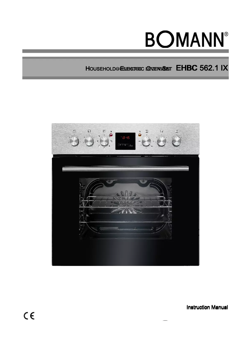 Image de la première page du manuel de l'appareil EHBC 562.1