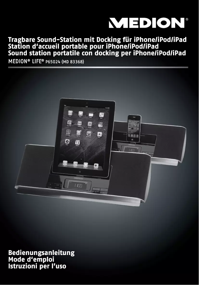 Page 1 de la notice Manuel utilisateur Medion LIFE P65024 (MD 83368)