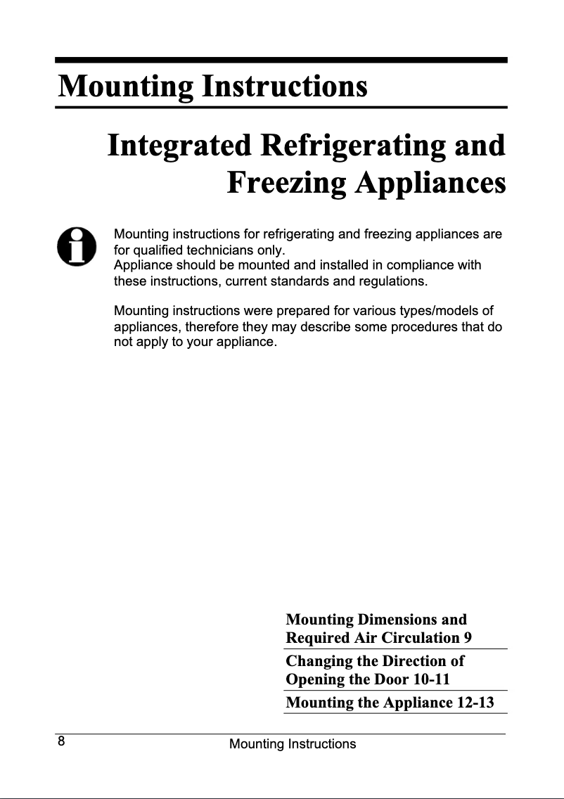 Página 1 del manual Manual de usuario Gorenje RI133