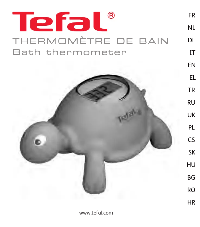 Page n°1 - Manuel utilisateur Tefal BH1371