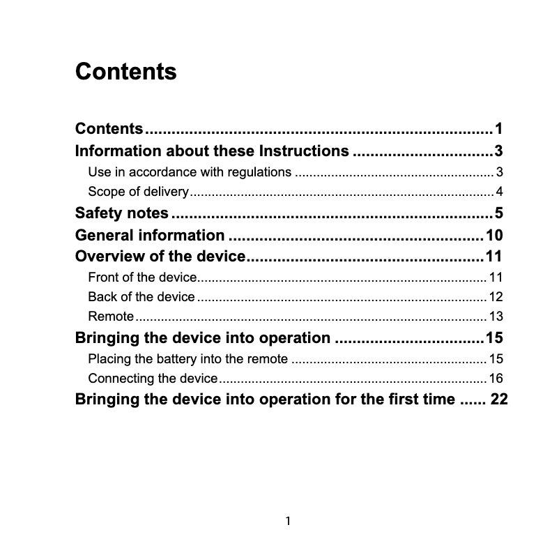 Page 1 de la notice Manuel utilisateur Medion MD 86162