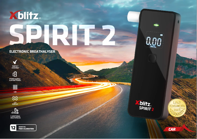 Page n°1 - Fiche technique Xblitz Spirit 2