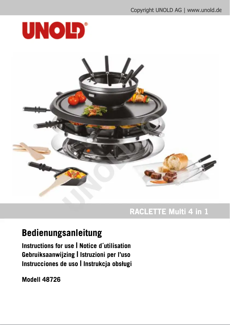 Image de la première page du manuel de l'appareil Multi 4 In 1 48726