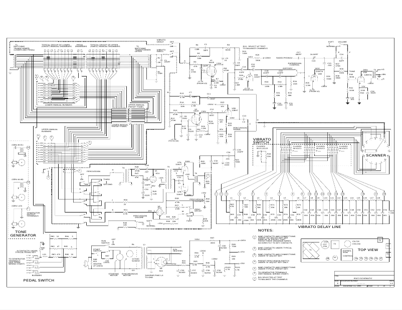 Page 1 de la notice Manuel utilisateur Hammond B3