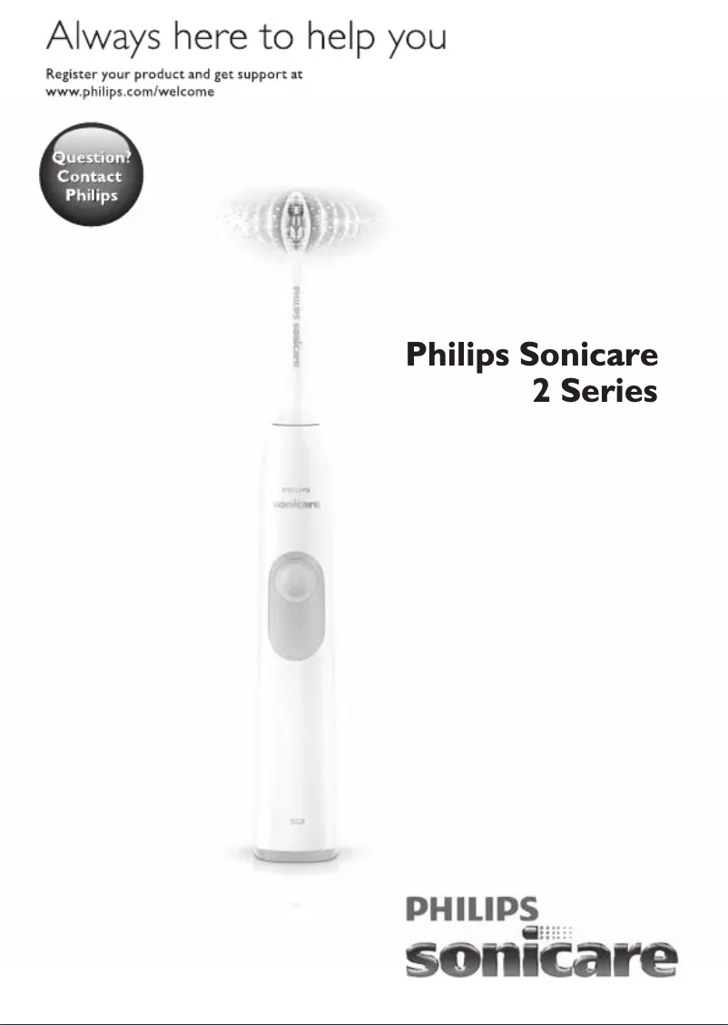 Página 1 del manual Manual de usuario Philips Sonicare HX6291