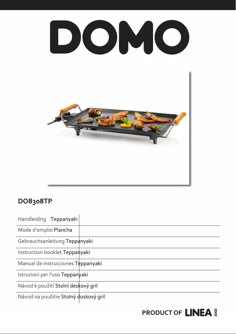 Image de la première page du manuel de l'appareil DO8308TP