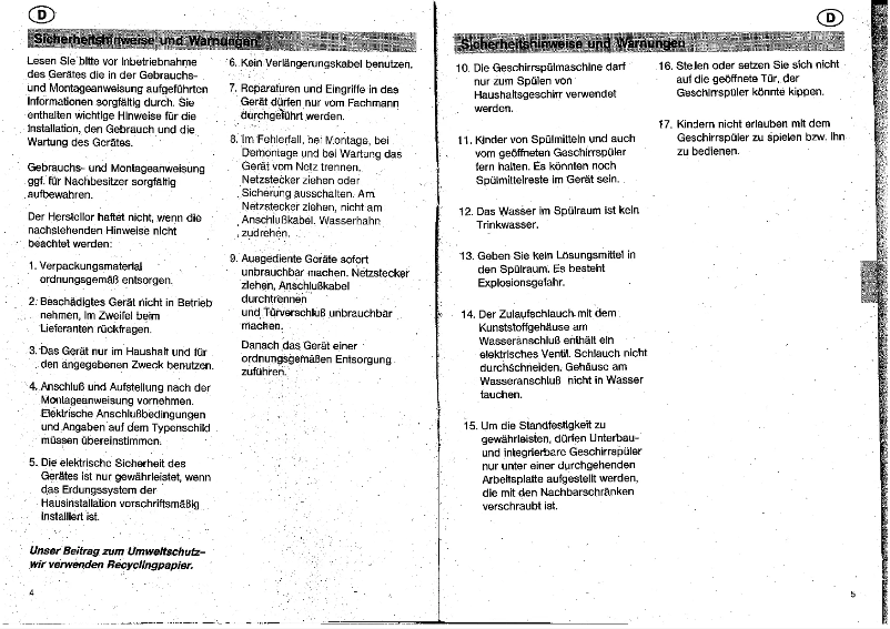 Página 1 del manual Manual de usuario Bosch SPS2102