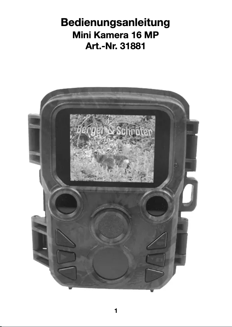 Image de la première page du manuel de l'appareil 31881