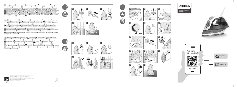 Page 1 de la notice Guide de démarrage rapide Philips 2000 Series DST2030