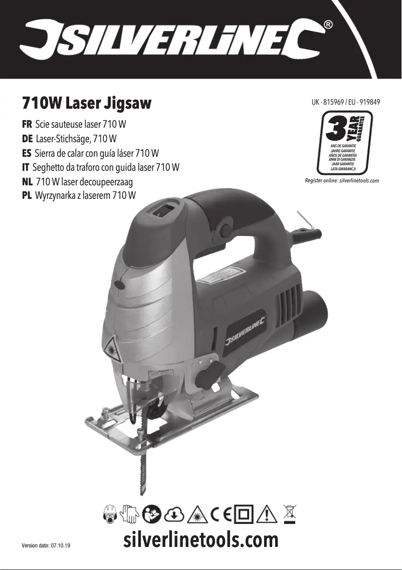 Image de la première page du manuel de l'appareil 815969