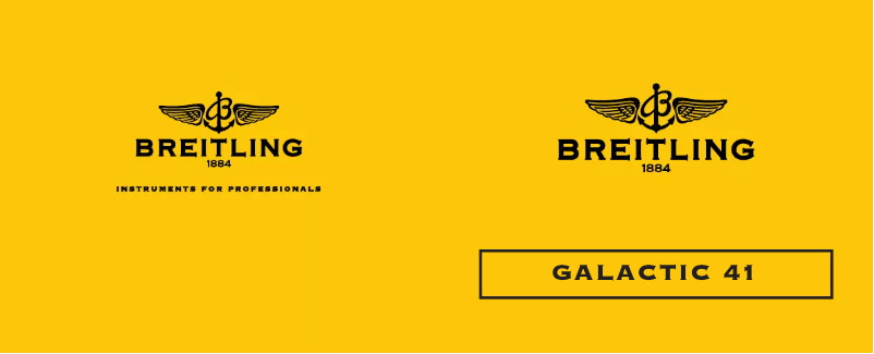 Page 1 de la notice Manuel utilisateur Breitling Galactic 41