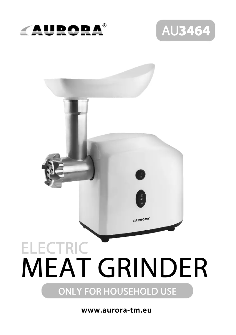 Page n°1 - Manuel utilisateur Aurora AU3464