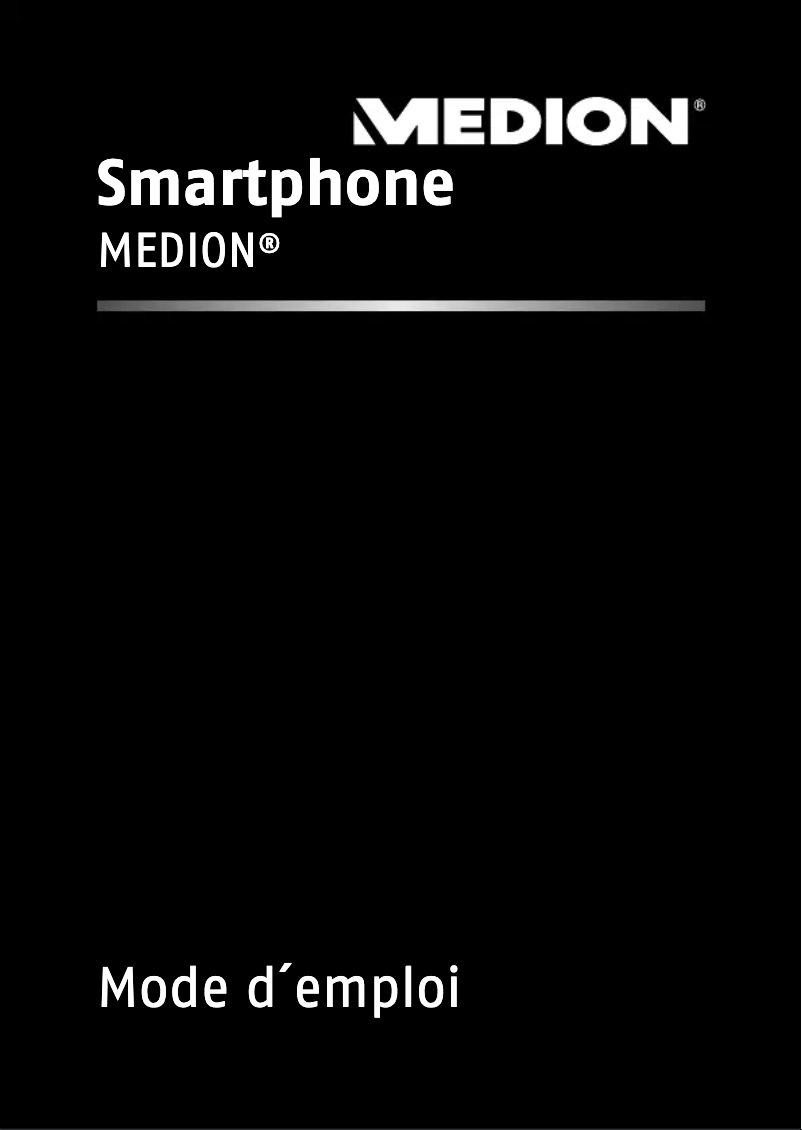 Página 1 del manual Manual de usuario Medion LIFE P5001 (MD 98664)