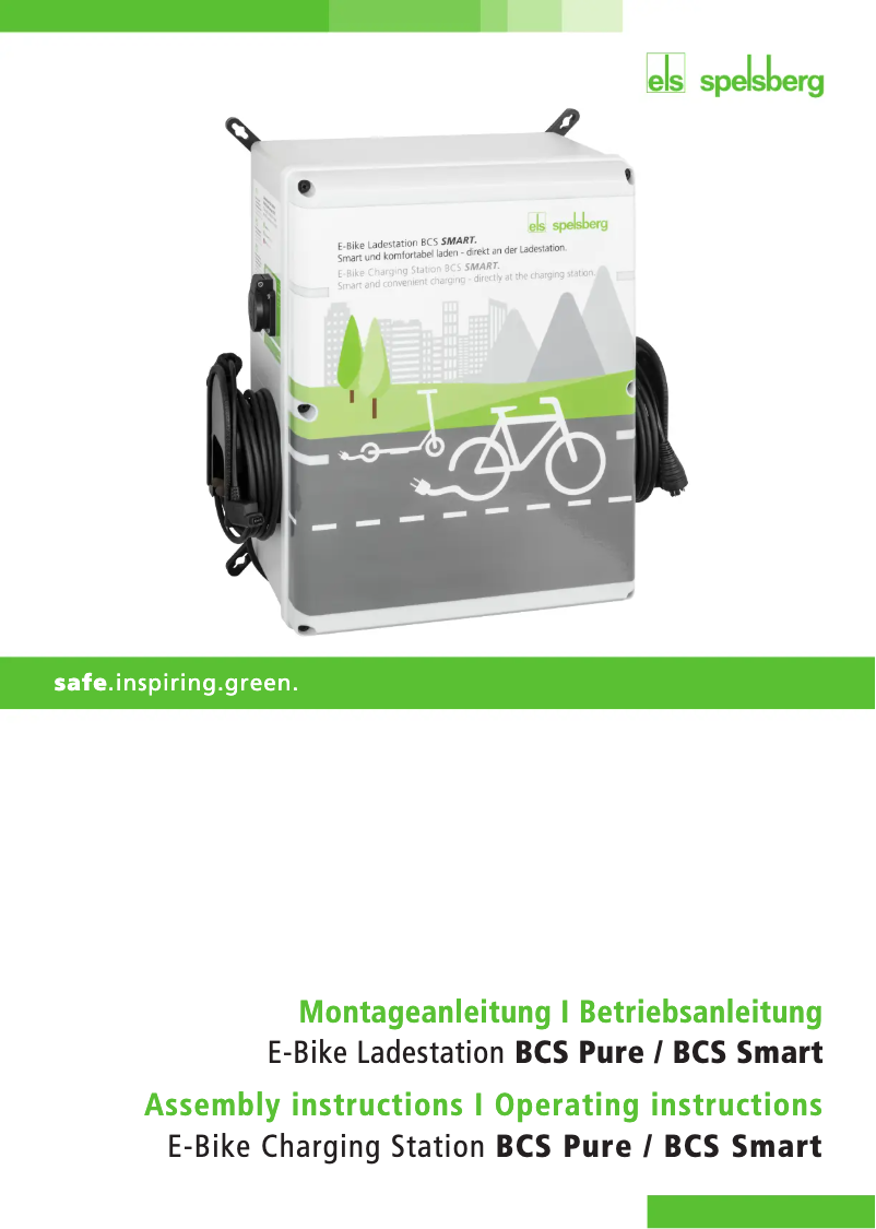 Page 1 de la notice Manuel utilisateur Spelsberg BCS Smart