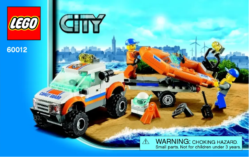 Page n°1 - Manuel utilisateur Lego City 60012