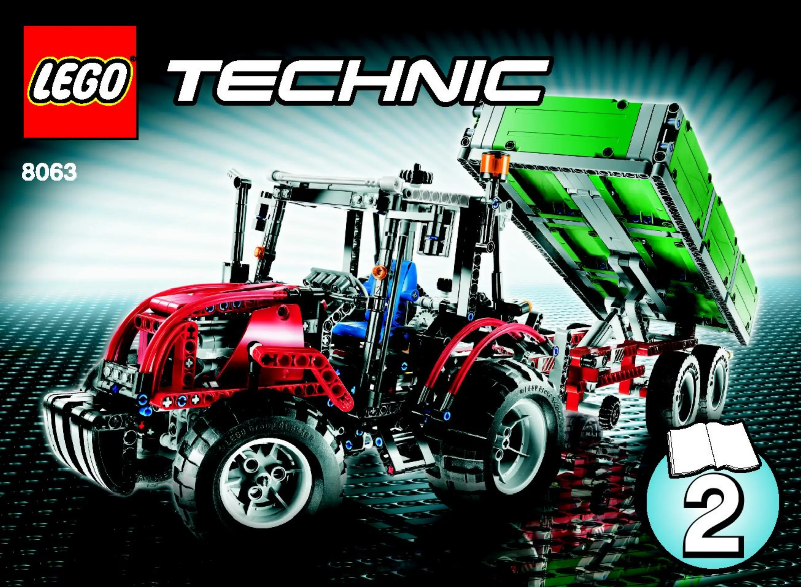 Page n°1 - Manuel utilisateur Lego Technic 8063