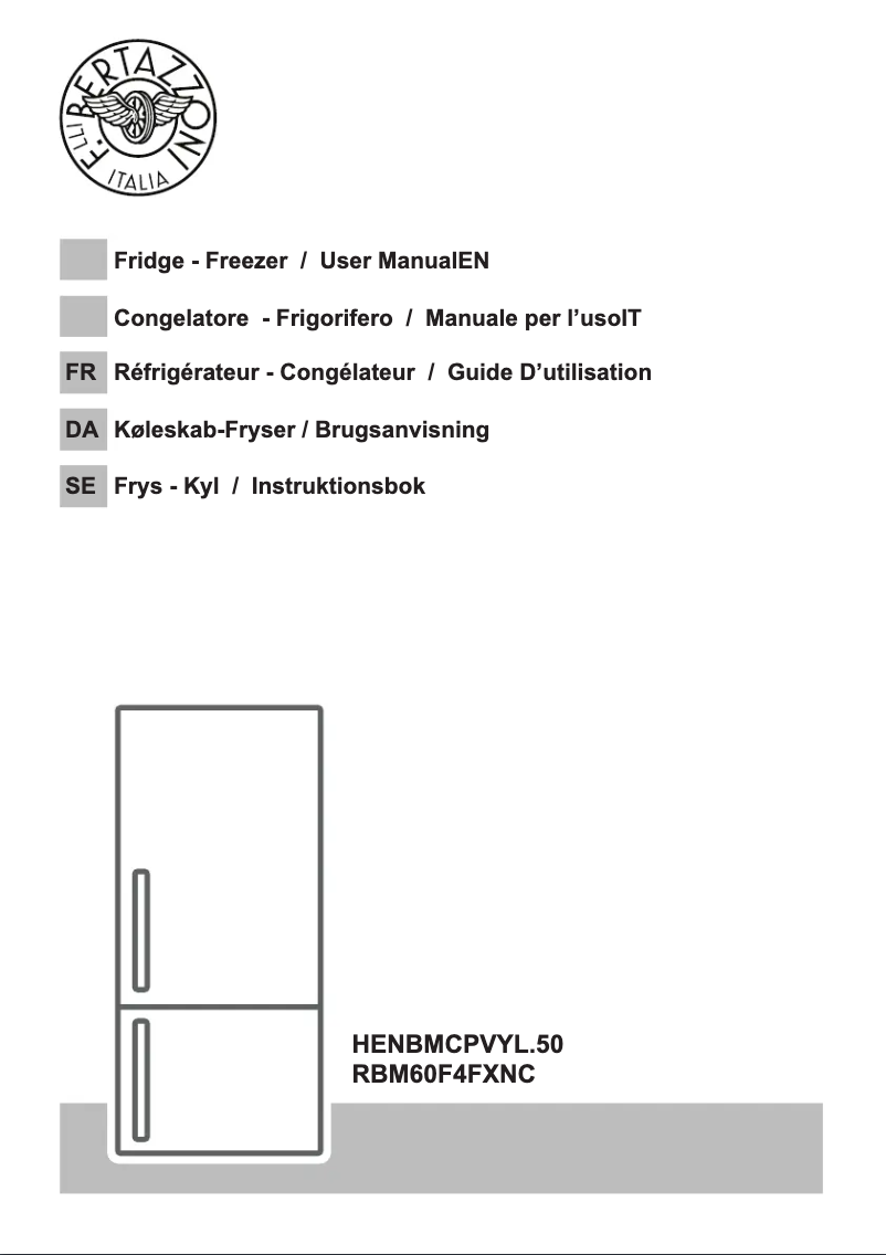 Image de la première page du manuel de l'appareil RBM60F4FXNC