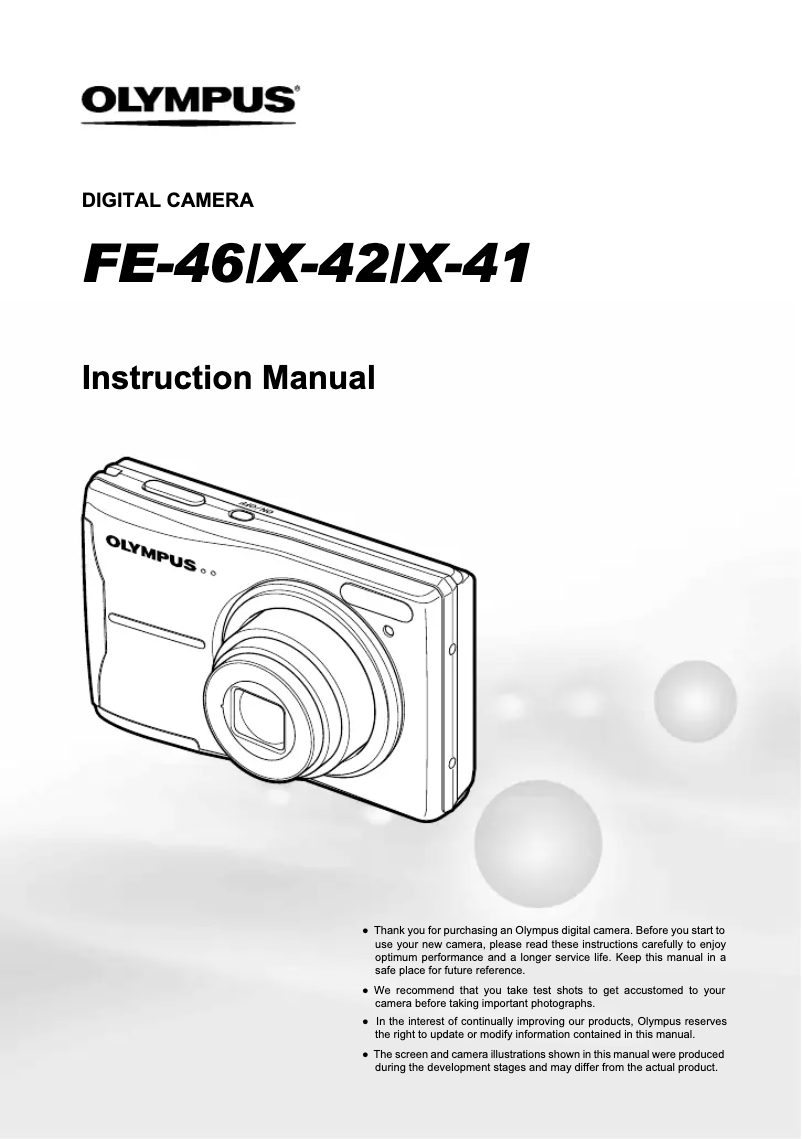 Imagen de la primera página del manual del dispositivo X-41