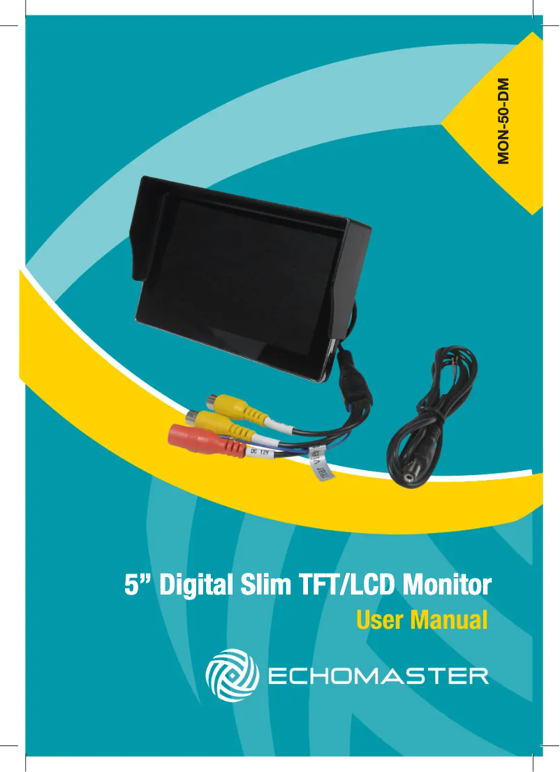 Page n°1 - Manuel utilisateur EchoMaster MON-50-DM