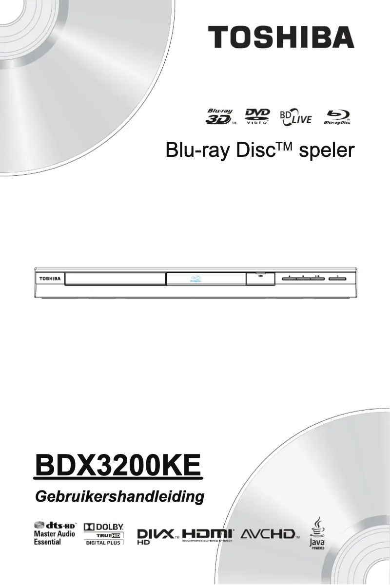 Image de la première page du manuel de l'appareil BDX3200KE